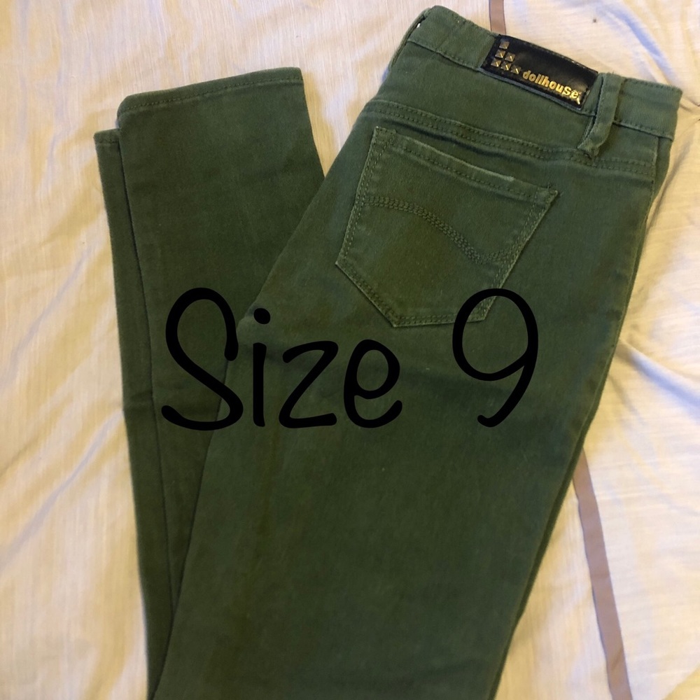 Green jeans